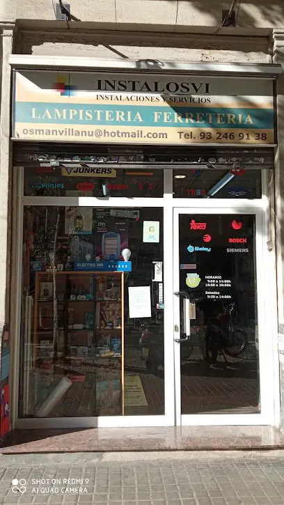 FERRETERIA LAMPISTERIA INSTALOSVI en Barcelona