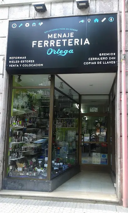 Ferretería Ortega en San Sebastián