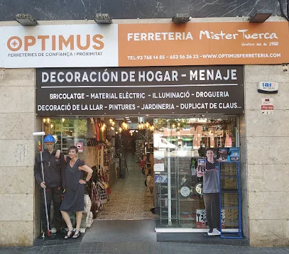 OPTIMUS Ferreteria Mister Tuerca en Barcelona